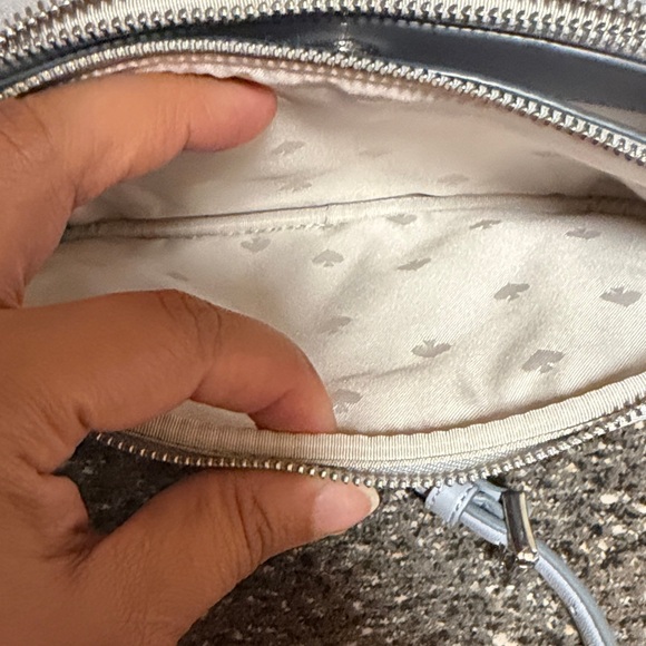 Kate Spade Light blue Quilted Crossbody Bag like new - Picture 2 of 5